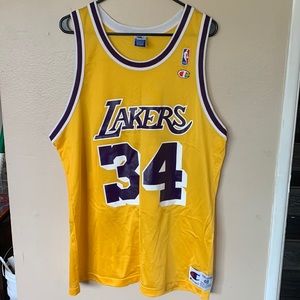 Lakers Champion Shaq Jersey